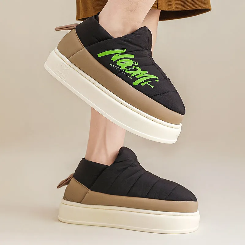 High-Sole Slip-On Platforms