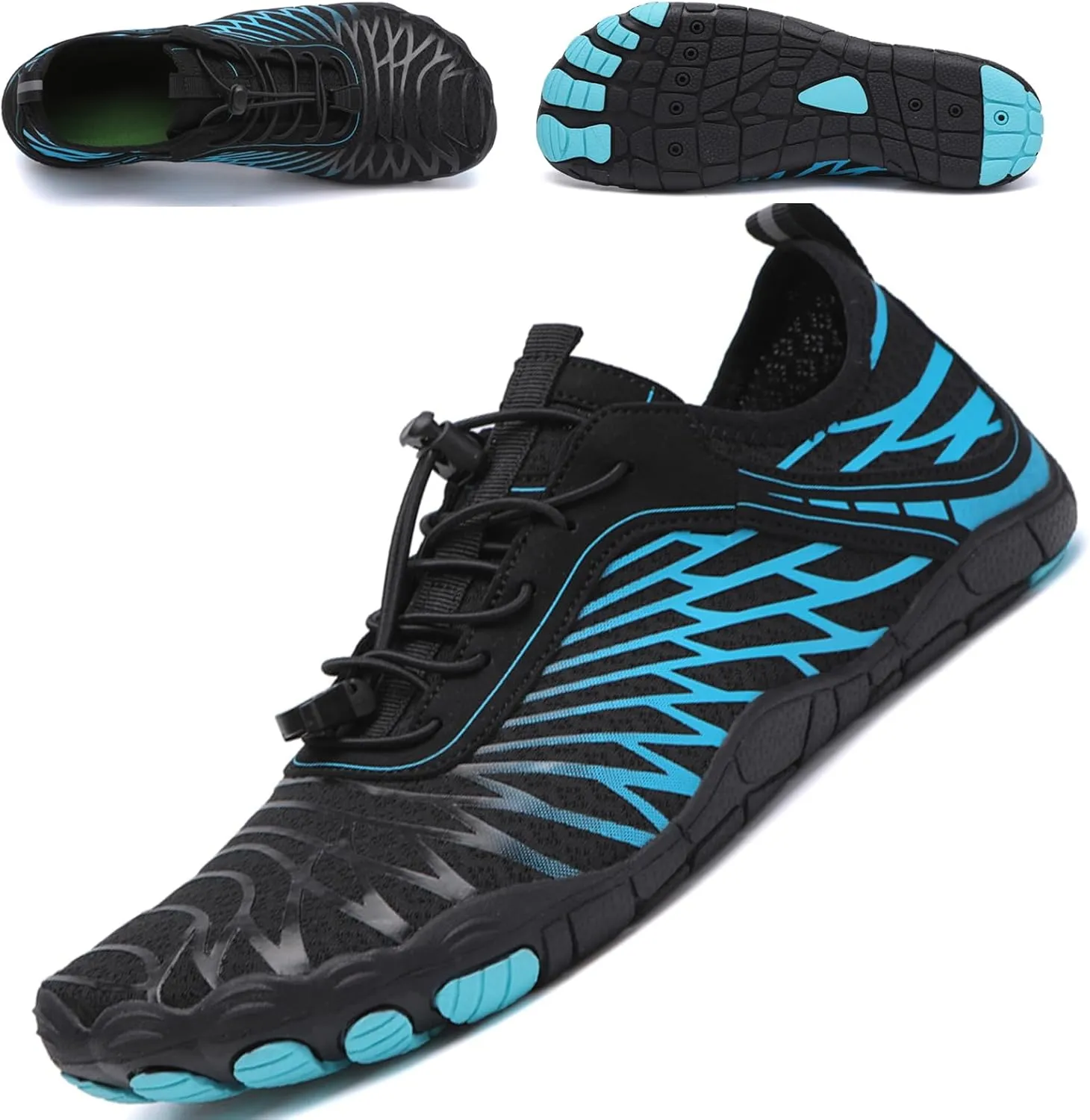 Hike Barefoot Shoes for Women & Men Breathable & Non-Slip Footwear Athletic Wide Toe Water Shoes