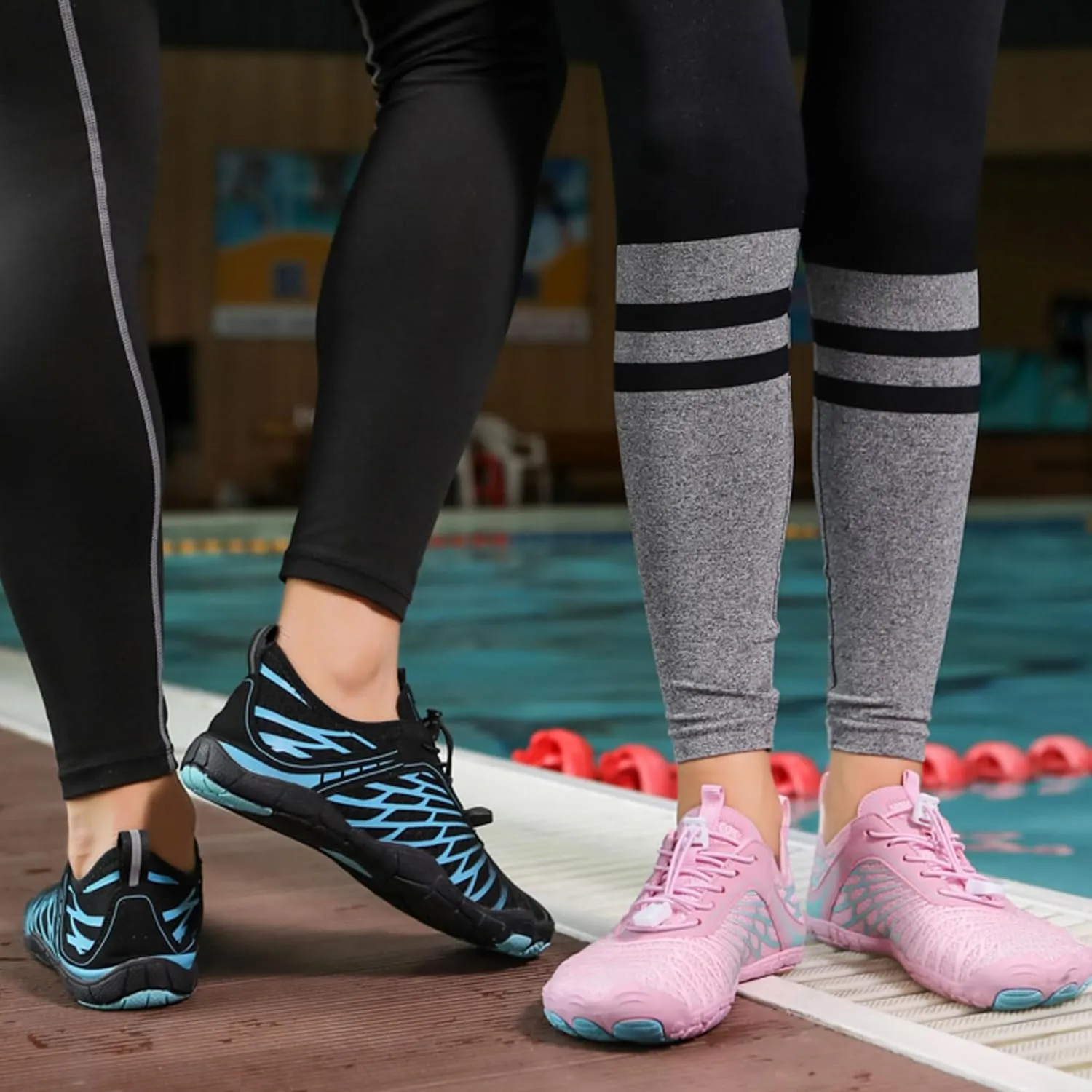 Hike Barefoot Shoes for Women & Men Breathable & Non-Slip Footwear Athletic Wide Toe Water Shoes