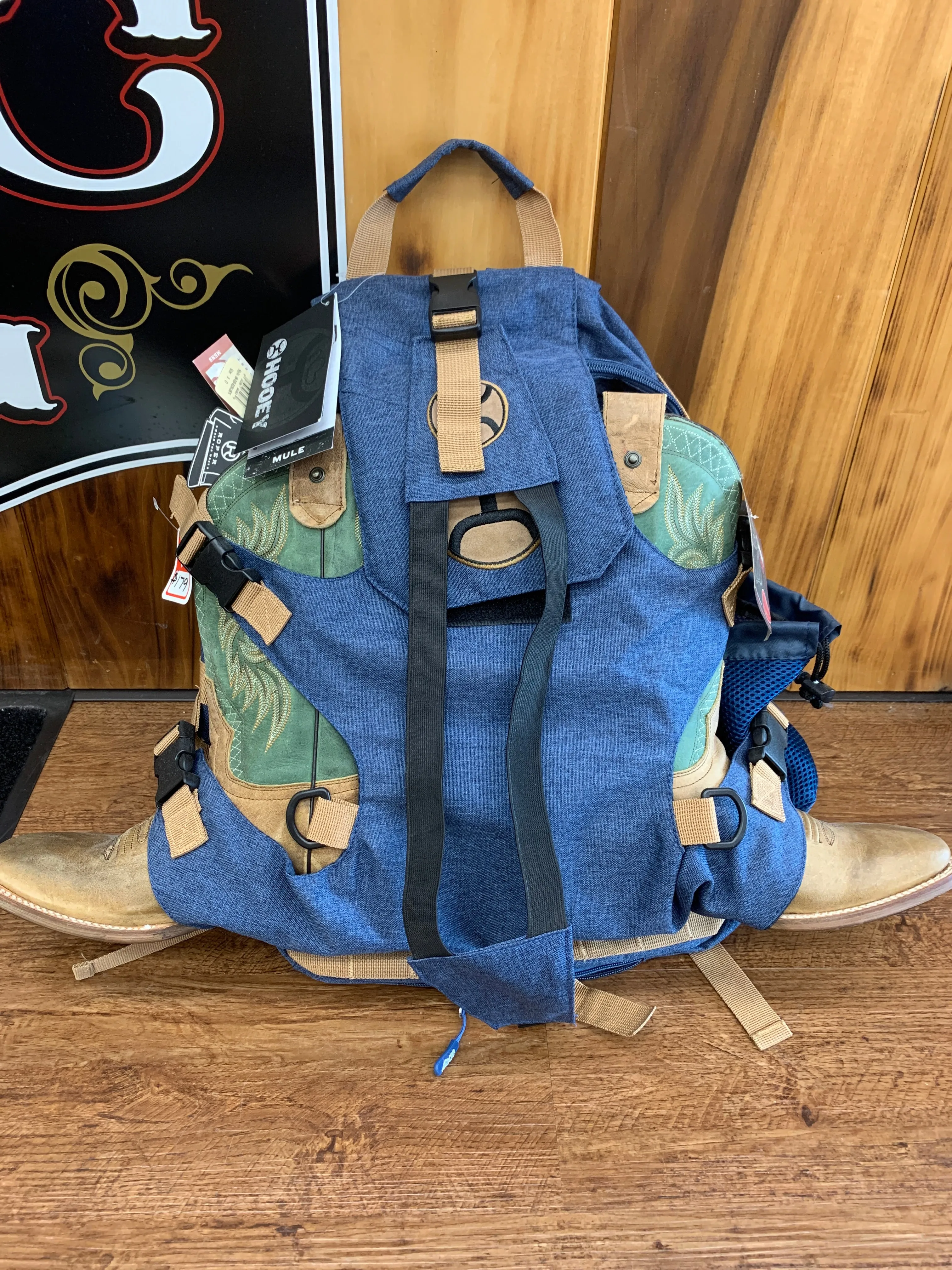 Hooey MULE DENIM BACKPACK
