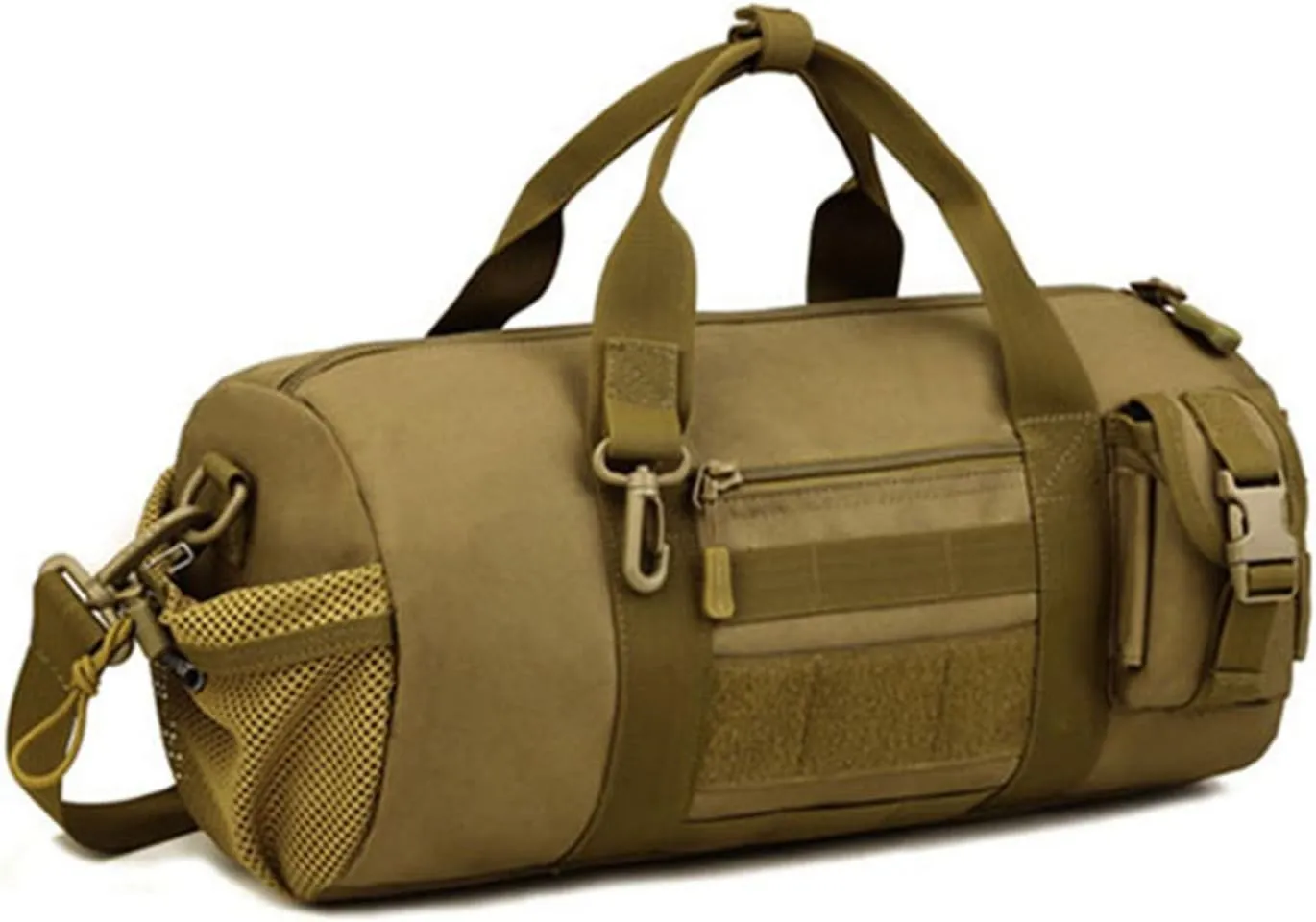 Huntvp Tactical Duffle MOLLE Handbag Gear Military Travel Carry On Shoulder Bag Small Valise
