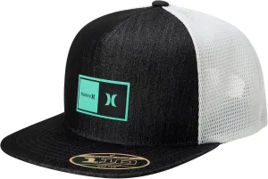 Hurley Mens Caps - Flat Brim Snapback Baseball Cap Standard Trucker Hats for Men