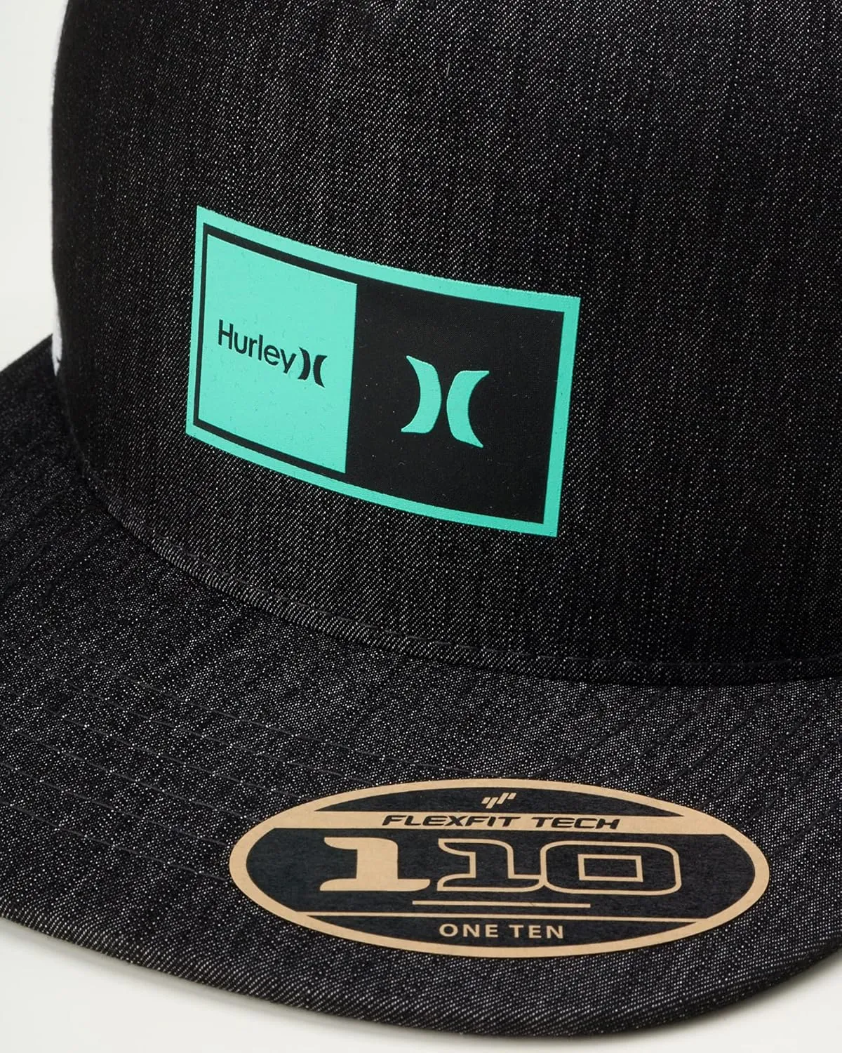 Hurley Mens Caps - Flat Brim Snapback Baseball Cap Standard Trucker Hats for Men