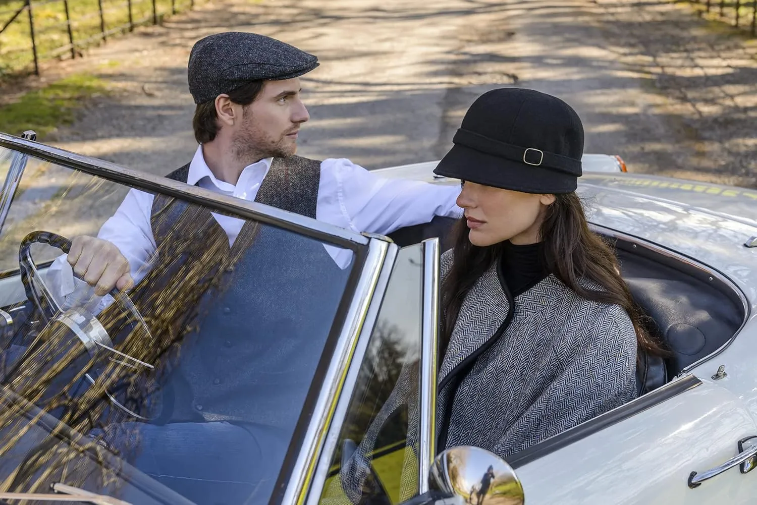 Irish Tweed Trinity Flat Cap, 100% Tweed, Made in Ireland
