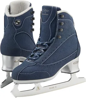 Jackson Ultima Softec Elite Womens/Girls Figure Ice Skates - Womens Size 7, Blue, (ST7200.NA.070)