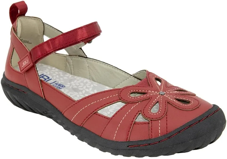 JBU Magnolia Women’s Comfort Casual Classic Mary Jane Flats Fashion Shoes