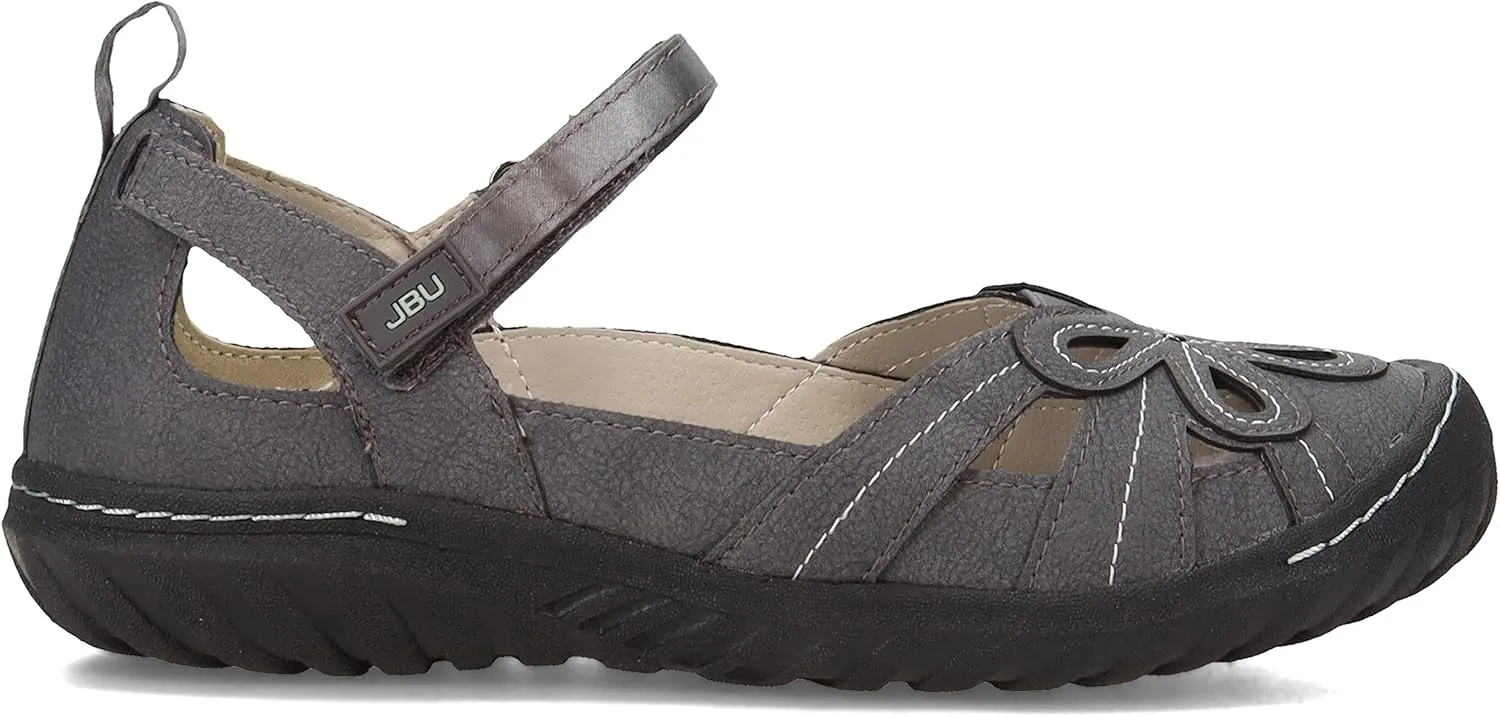 JBU Magnolia Women’s Comfort Casual Classic Mary Jane Flats Fashion Shoes