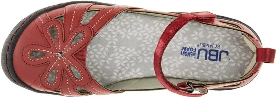 JBU Magnolia Women’s Comfort Casual Classic Mary Jane Flats Fashion Shoes