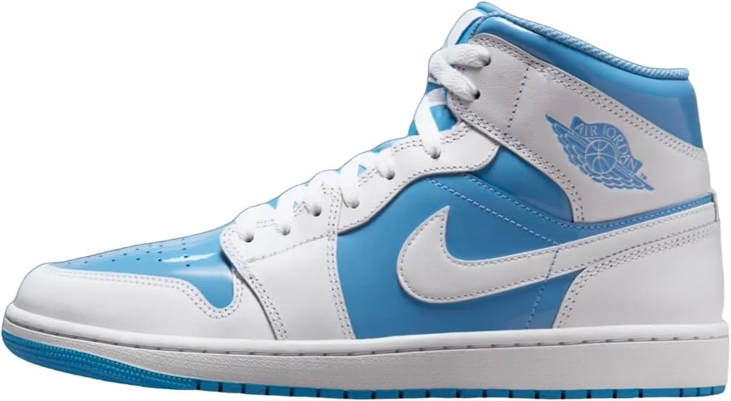 Jordan Men's 1 Mid SE White/Legend Blue (FZ2142 114)- Size 15