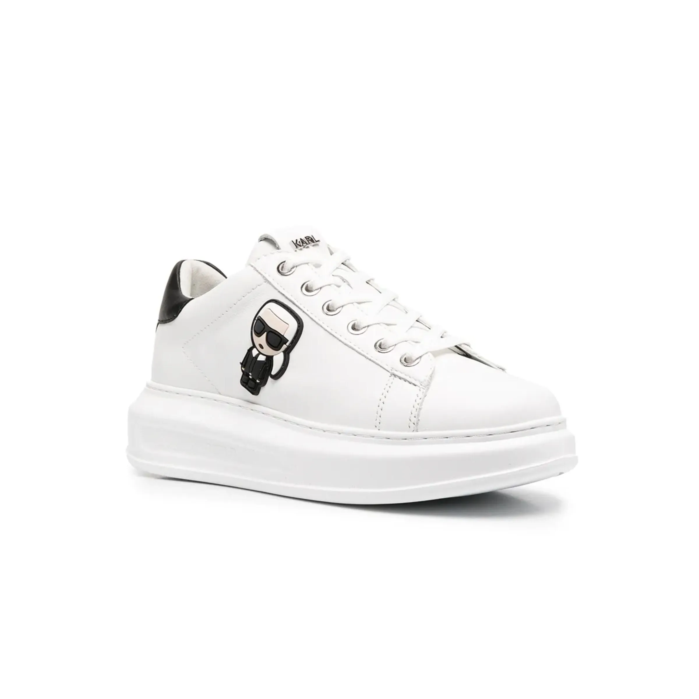 Karl Lagerfeld Sneaker Ladies Kapri Snake White