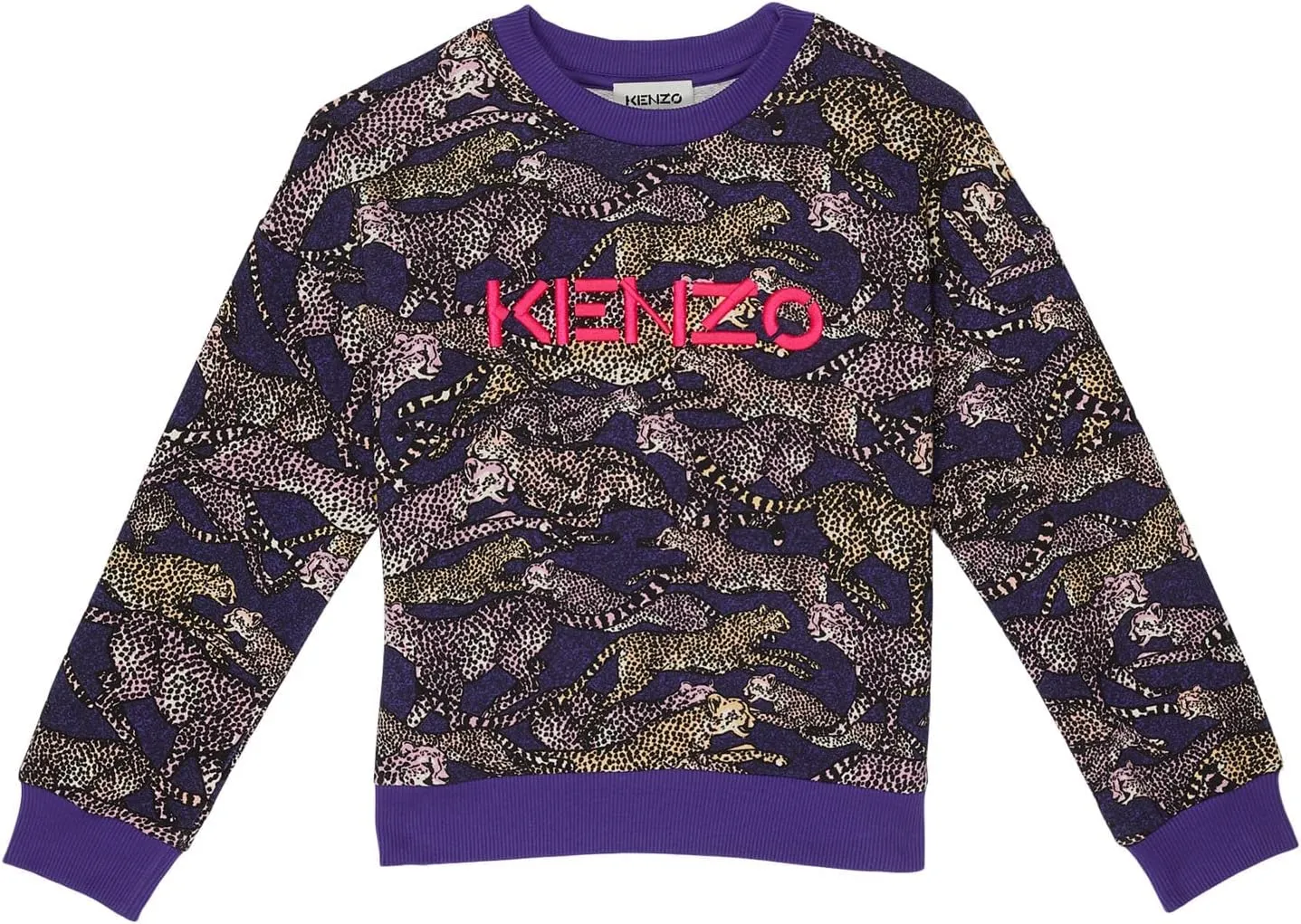 Kenzo Girl's Cheetah Print Pullover (Little Kids/Big Kids)