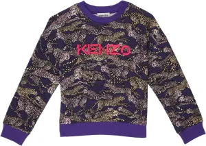 Kenzo Girl's Cheetah Print Pullover (Little Kids/Big Kids)