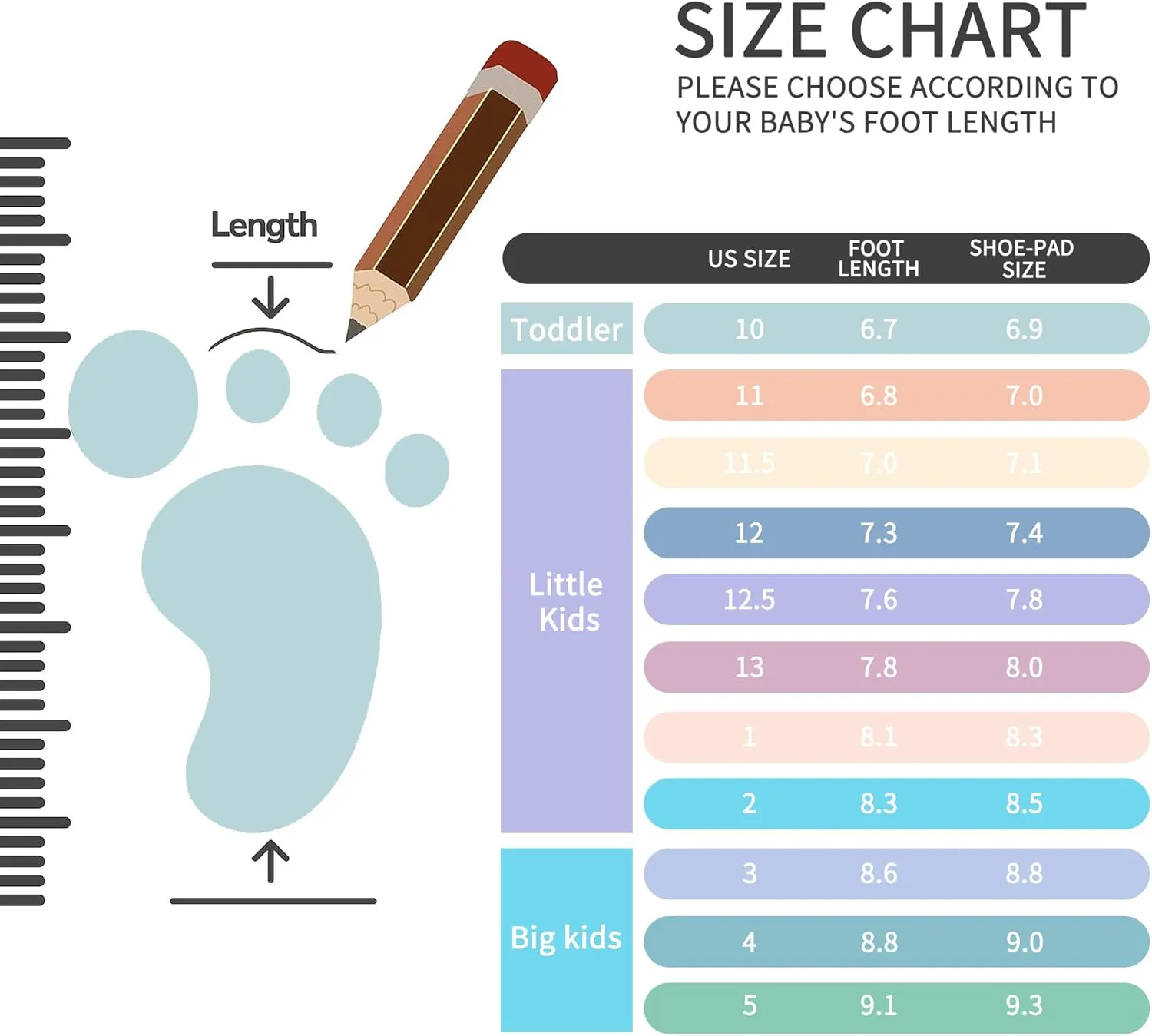 Kids Boys Girls Sneakers Hook & Loop Tennis Breathable Lightweight Toddler Shoes for Sport Outdoor Walking (Size 10-5)