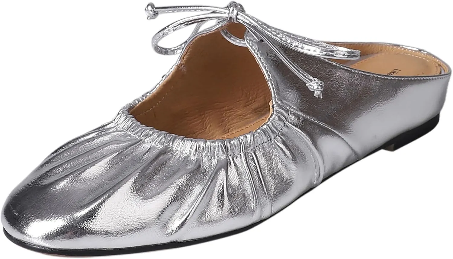 Kluolandi Womens Flat Mules and Slides Backless Slip on Loafers Shoes Comfortable Slippers Mules for Women