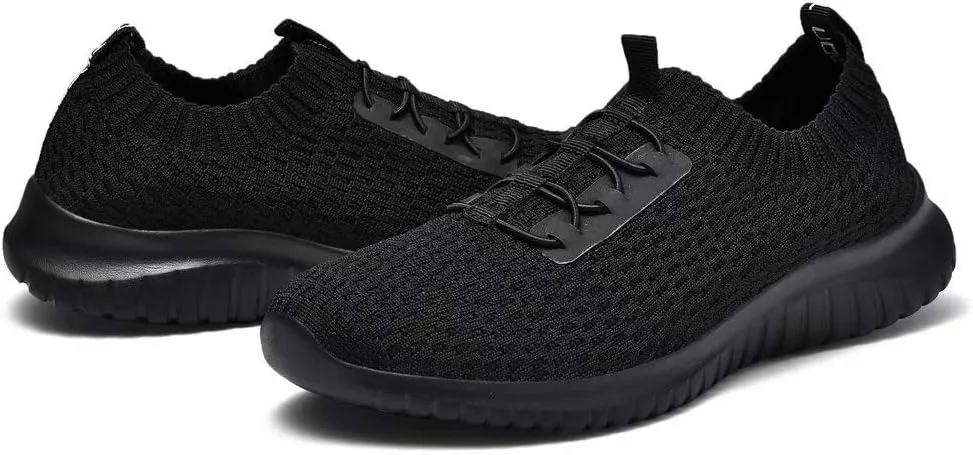 konhill Women's Comfortable Walking Shoes - Tennis Athletic Casual Slip on Sneakers