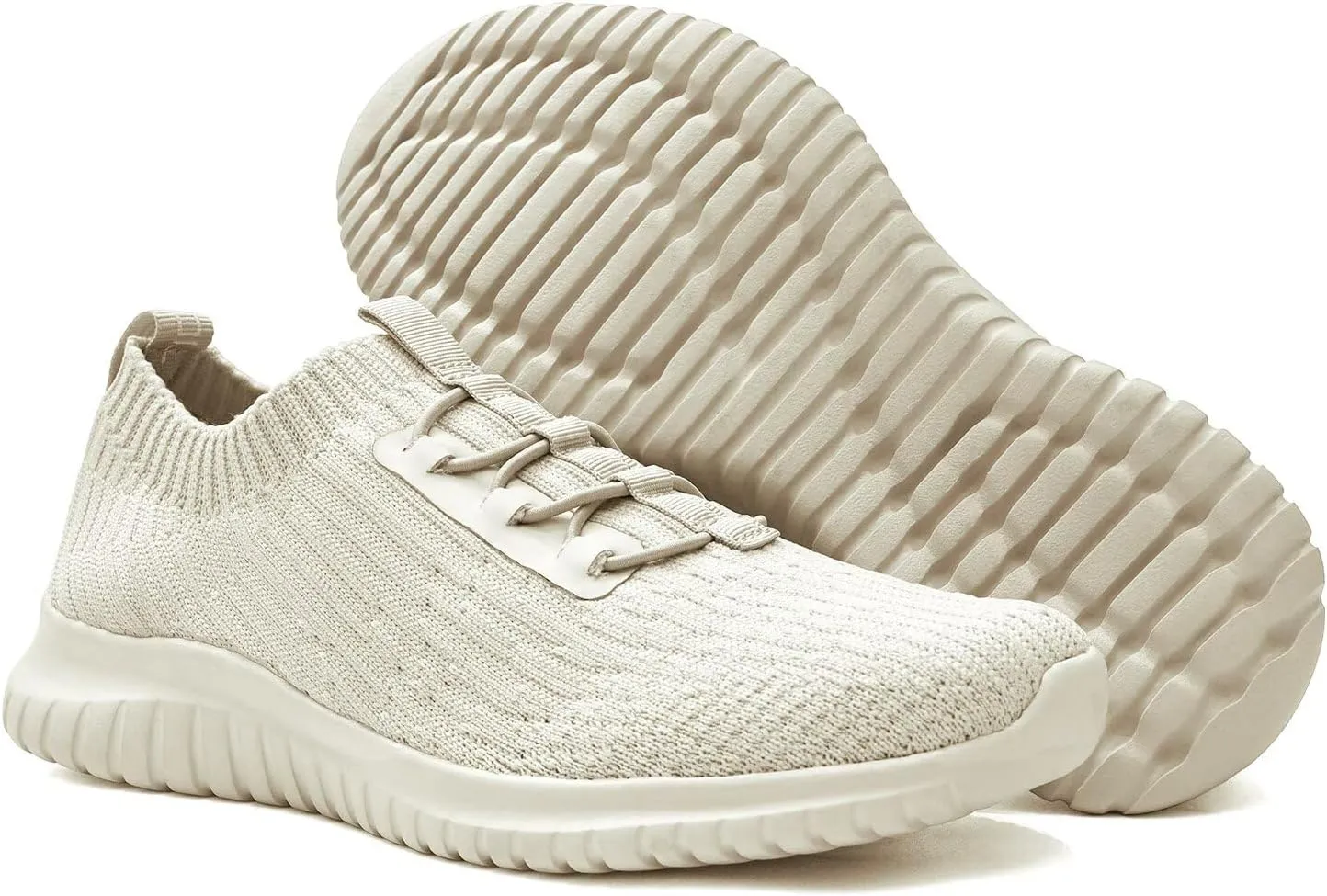 konhill Women's Comfortable Walking Shoes - Tennis Athletic Casual Slip on Sneakers