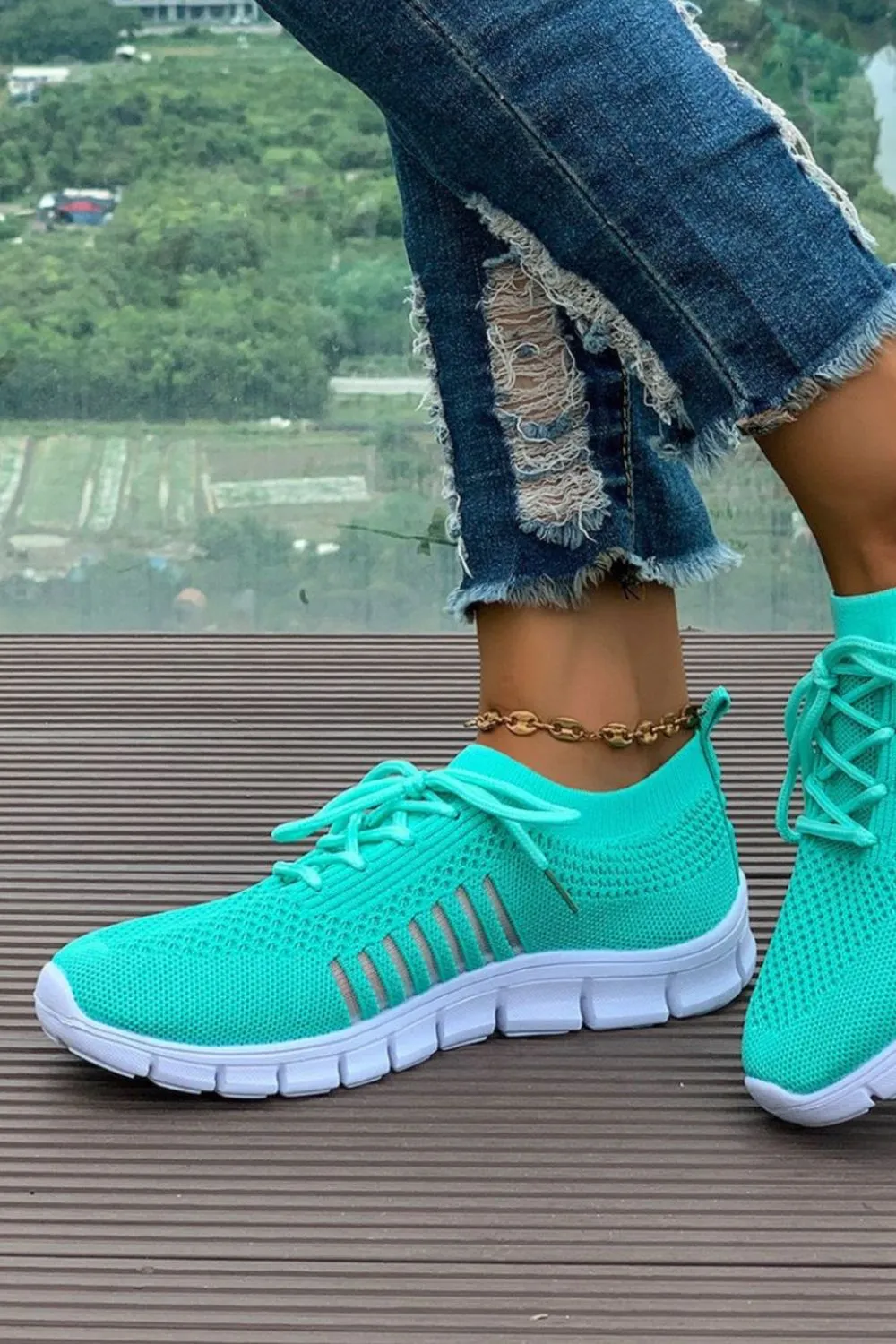 Lace Up Day Trip Sneakers