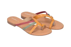 Ladies flat chappal 21008
