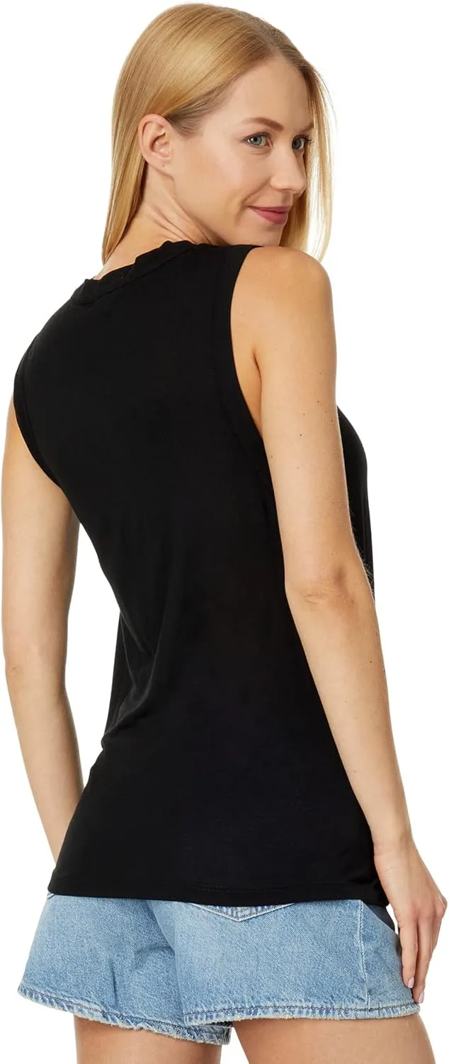 LAmade Slinky Cut Away Sleeveless Tee