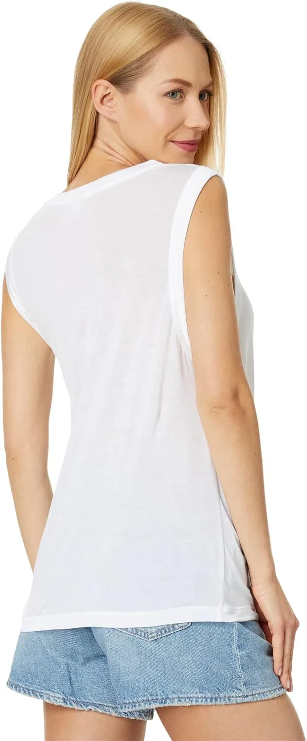 LAmade Slinky Cut Away Sleeveless Tee