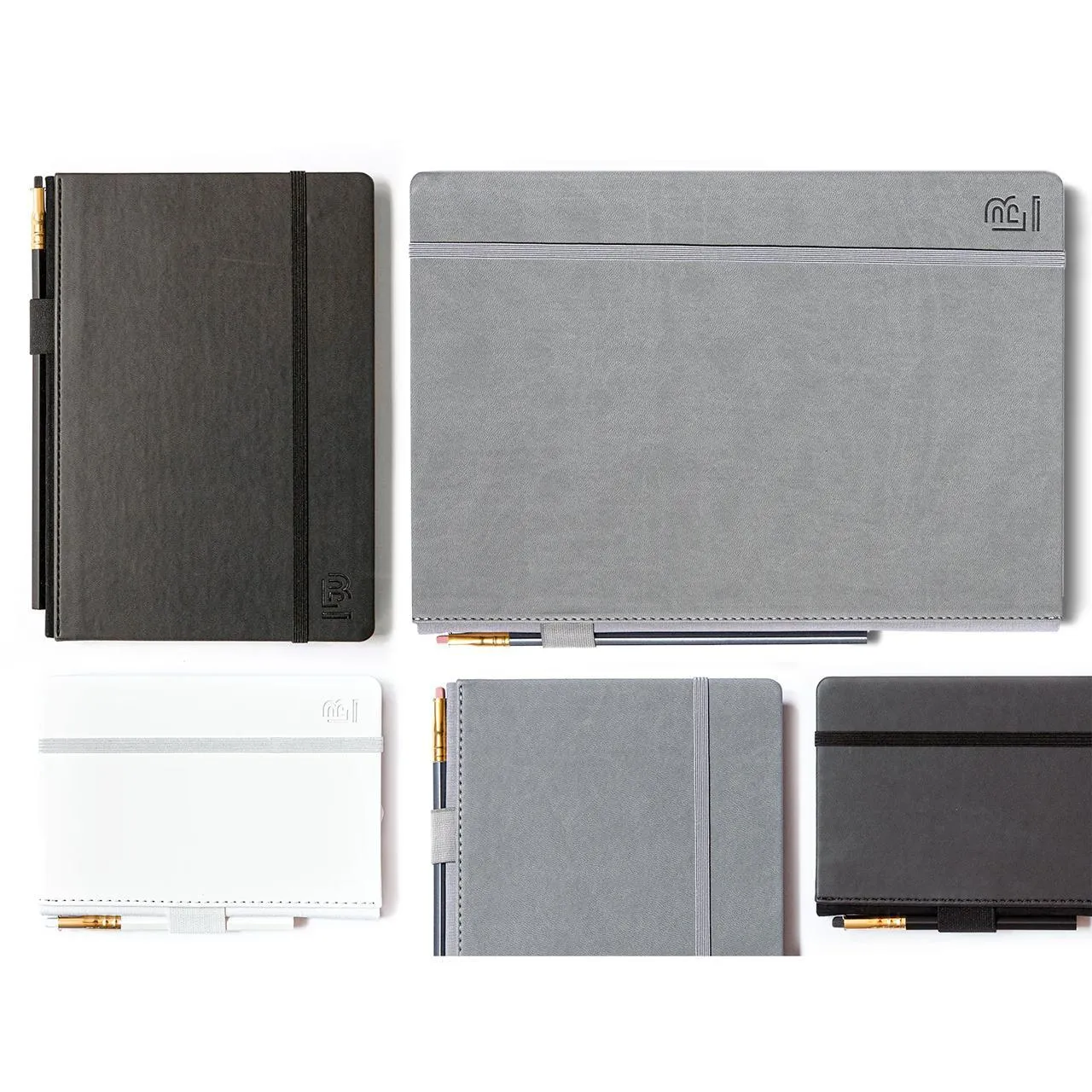 Large Blackwing Slate Ruled Notebook, Grey