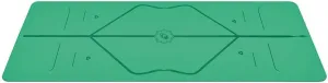 Liforme Original Yoga Mat – Free Yoga Bag Included - Patented Alignment System, Warrior-like Grip, Non-slip, Eco-friendly, sweat-resistant, long, wide, 4.2mm thick mat for comfort