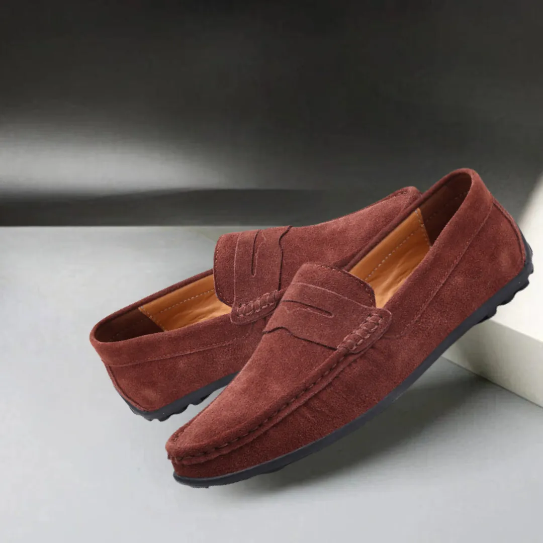 Loafer Suede Top-notch service Classic Problem-solving Luca