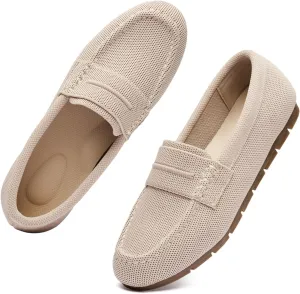 Loafers for Women Comfortable Slip on Work Flats Shoes Womens Dressy Casual Walking Shoes