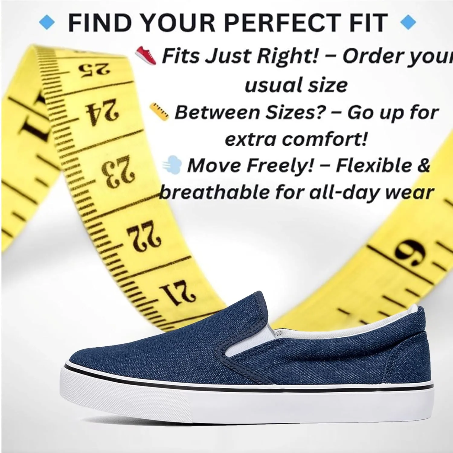 Low-Top Slip Ons Women's Fashion Sneakers Casual Canvas Sneakers for Women Comfortable Flats Breathable Padded Insole Slip on Sneakers Women Low Slip on Shoes