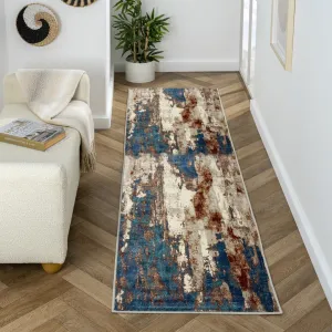 LUXE WEAVERS Lagos Collection Passion 2x7 Abstract Area Rug