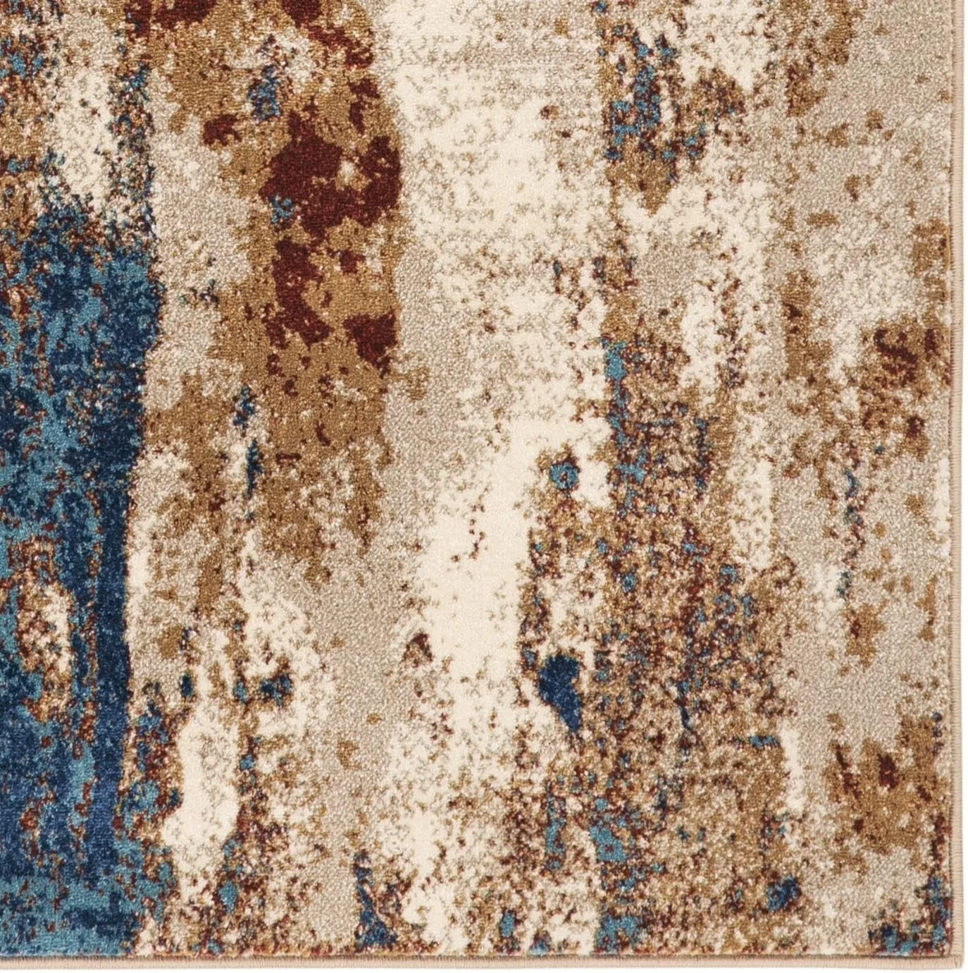 LUXE WEAVERS Lagos Collection Passion 2x7 Abstract Area Rug