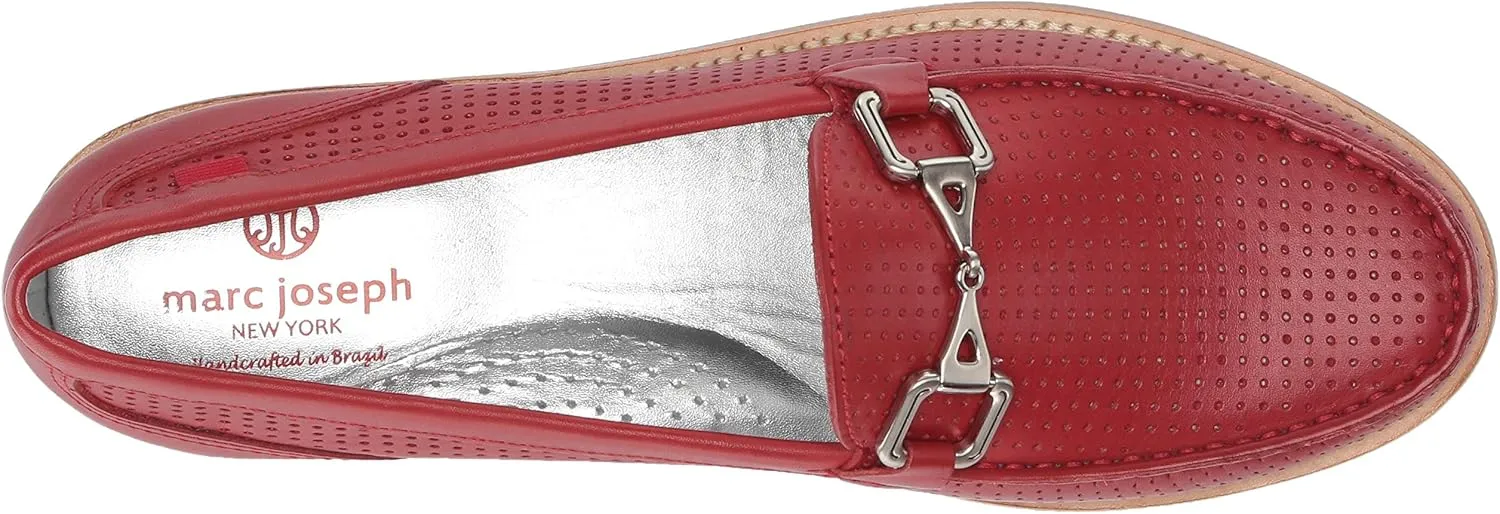 Marc Joseph New York Women's Leather Park Ave Buckle Loafer