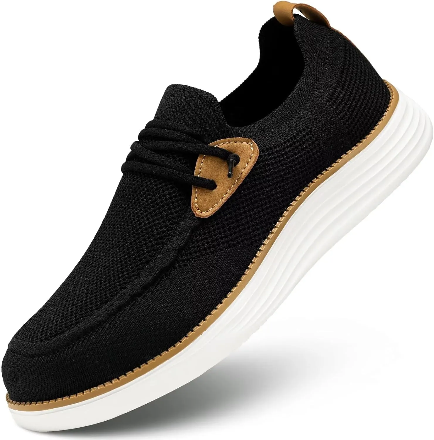 Men's Arch Support Casual Slip-on Shoes Loafers for Men Non Slip Comfortable Shoes