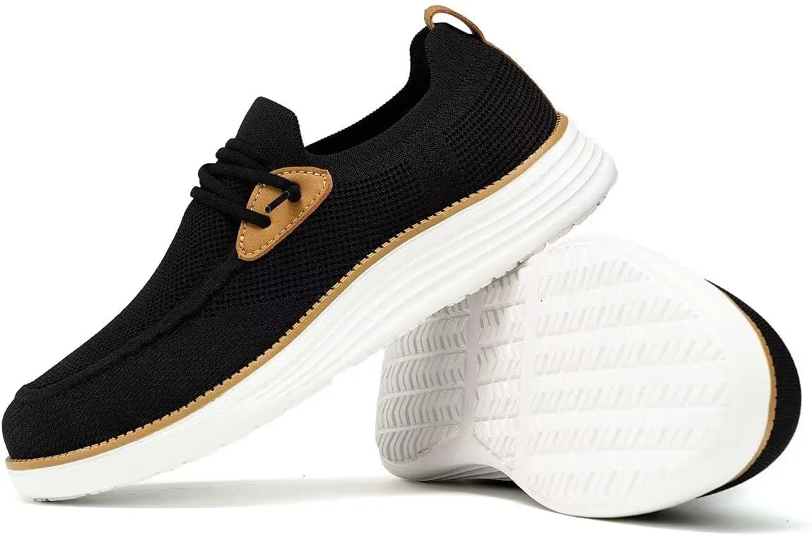 Men's Arch Support Casual Slip-on Shoes Loafers for Men Non Slip Comfortable Shoes