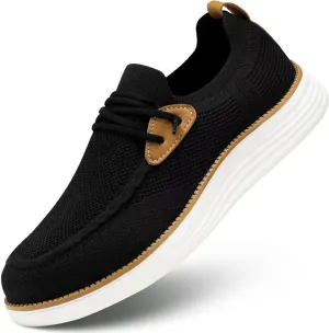 Men's Arch Support Casual Slip-on Shoes Loafers for Men Non Slip Comfortable Shoes