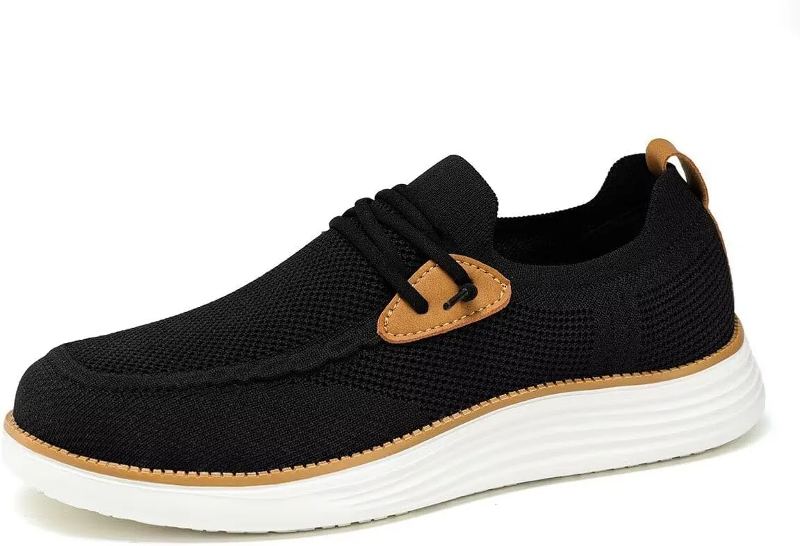 Men's Arch Support Casual Slip-on Shoes Loafers for Men Non Slip Comfortable Shoes