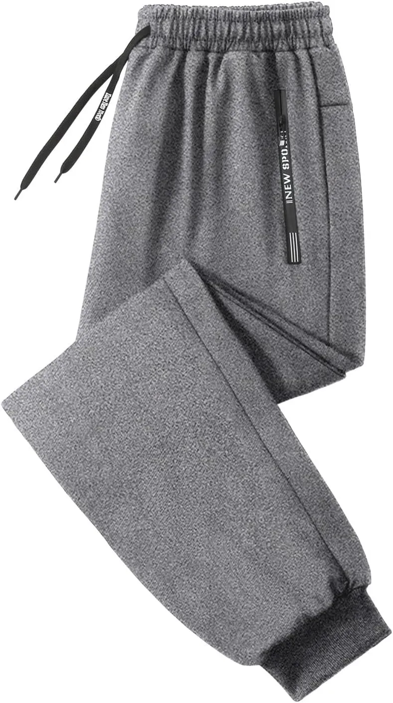 Men's Cargo Combat Pants Casual Linen Stretch Drawstring Pant Sweatpant Joggers Loose Fit Loungewear