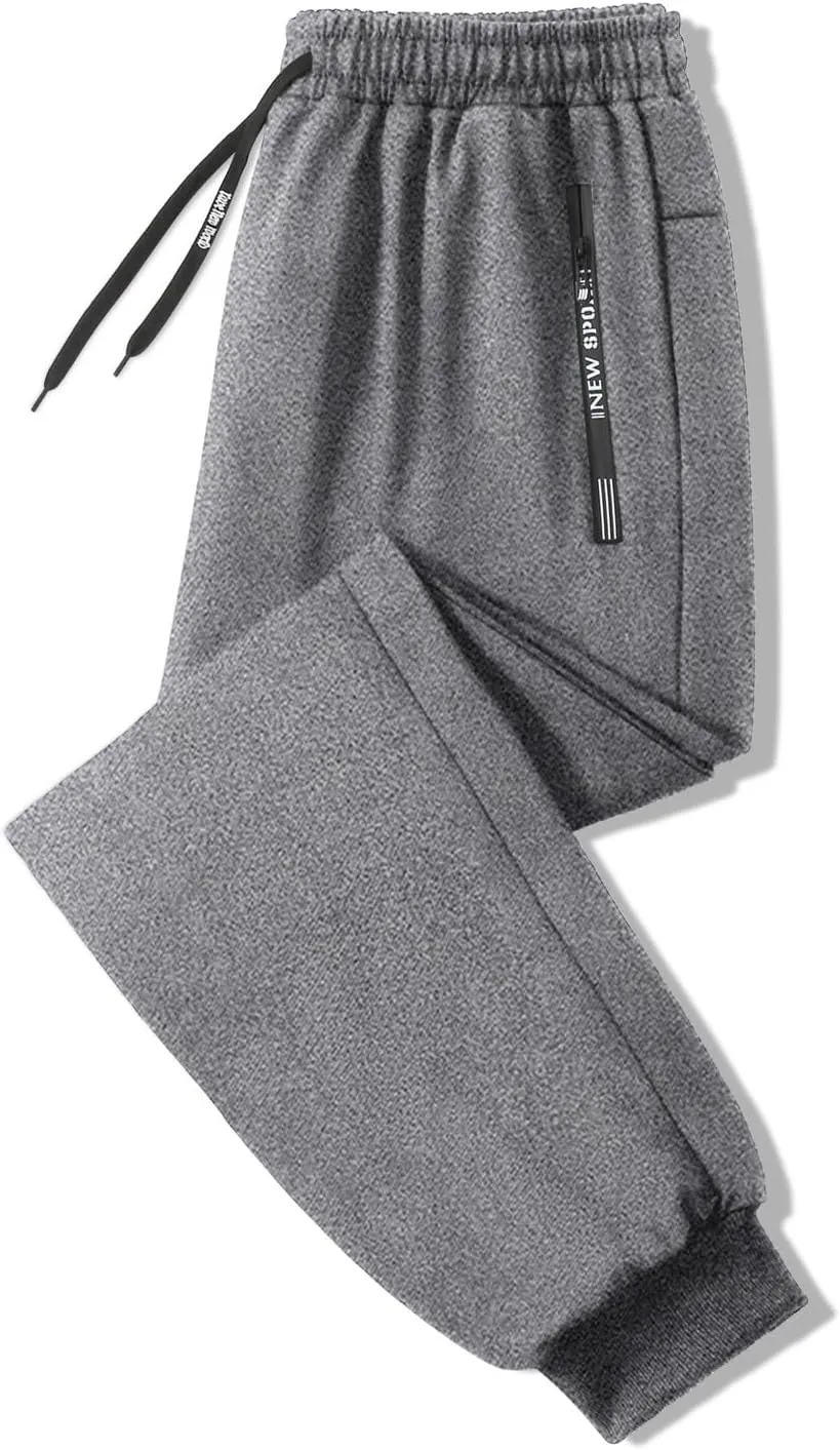 Men's Cargo Combat Pants Casual Linen Stretch Drawstring Pant Sweatpant Joggers Loose Fit Loungewear