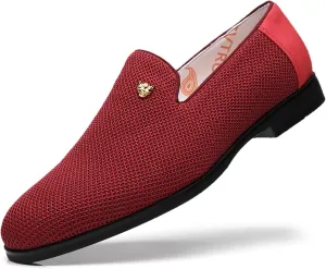 Men's Casual Loafers Slip-on Walking Dress Comfortable Fashion Shoes