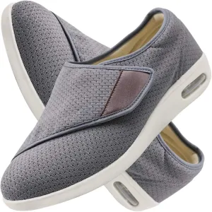 Men's Hands-Free Slip On Shoes Comfortable Tennis Sneakers with 3 Pairs Insoles Replacement for Elderly Swollen Feet Lightweight Loafer Slip On Boat Wide Fit Trainers Men