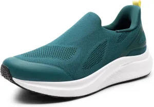 Men's Hands-Free Slip On Walking Shoes Laceless Comfortable Tennis Sneakers