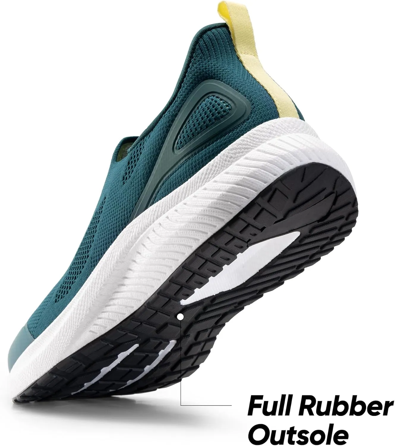 Men's Hands-Free Slip On Walking Shoes Laceless Comfortable Tennis Sneakers