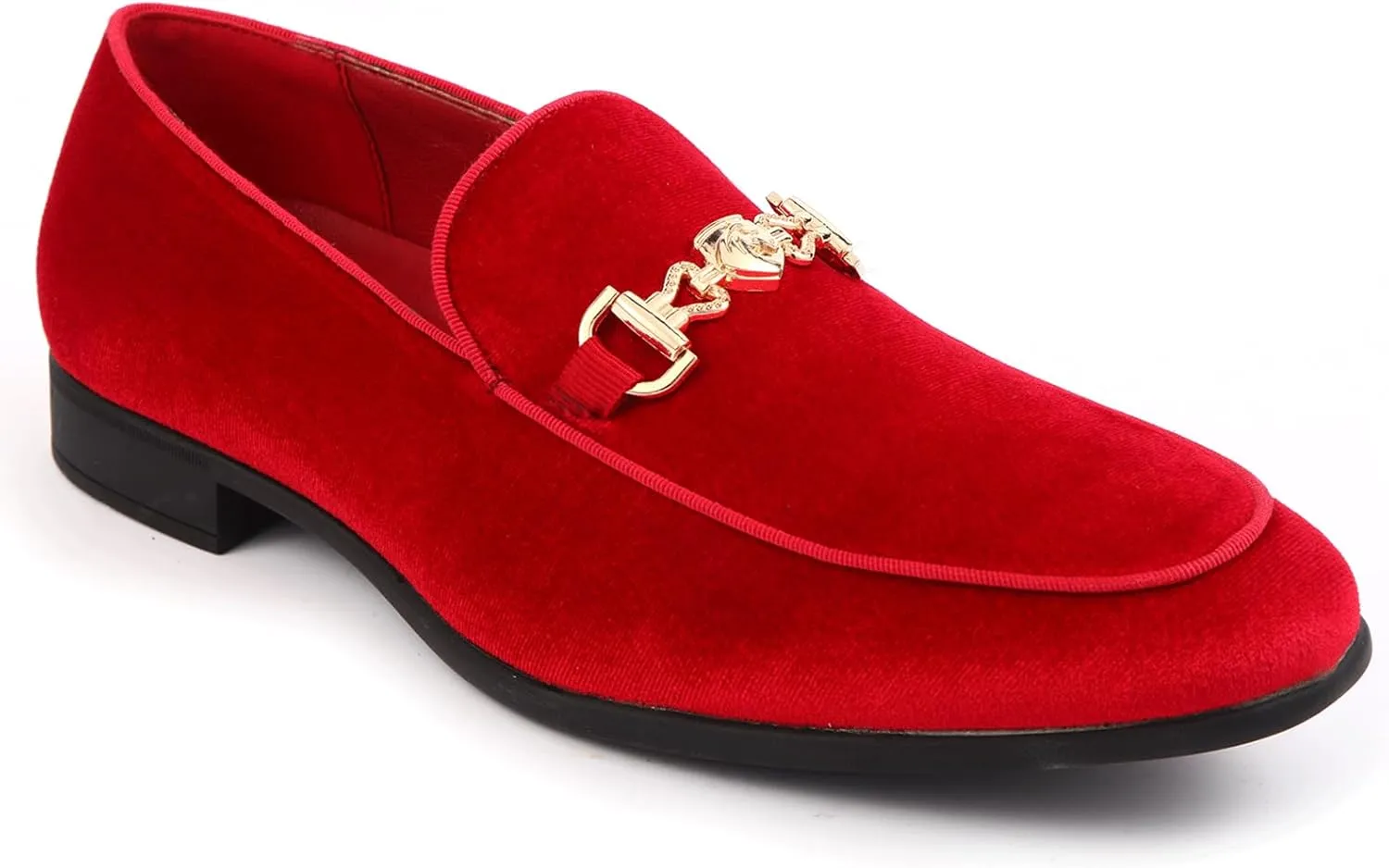 Men's Multiple Colors Penny Slip-on Velvet Loafer Suede Tuxedo Dress Shoes Luxury Smoking Slipper Party Prom Wedding Shoes Comfortable Lightweight