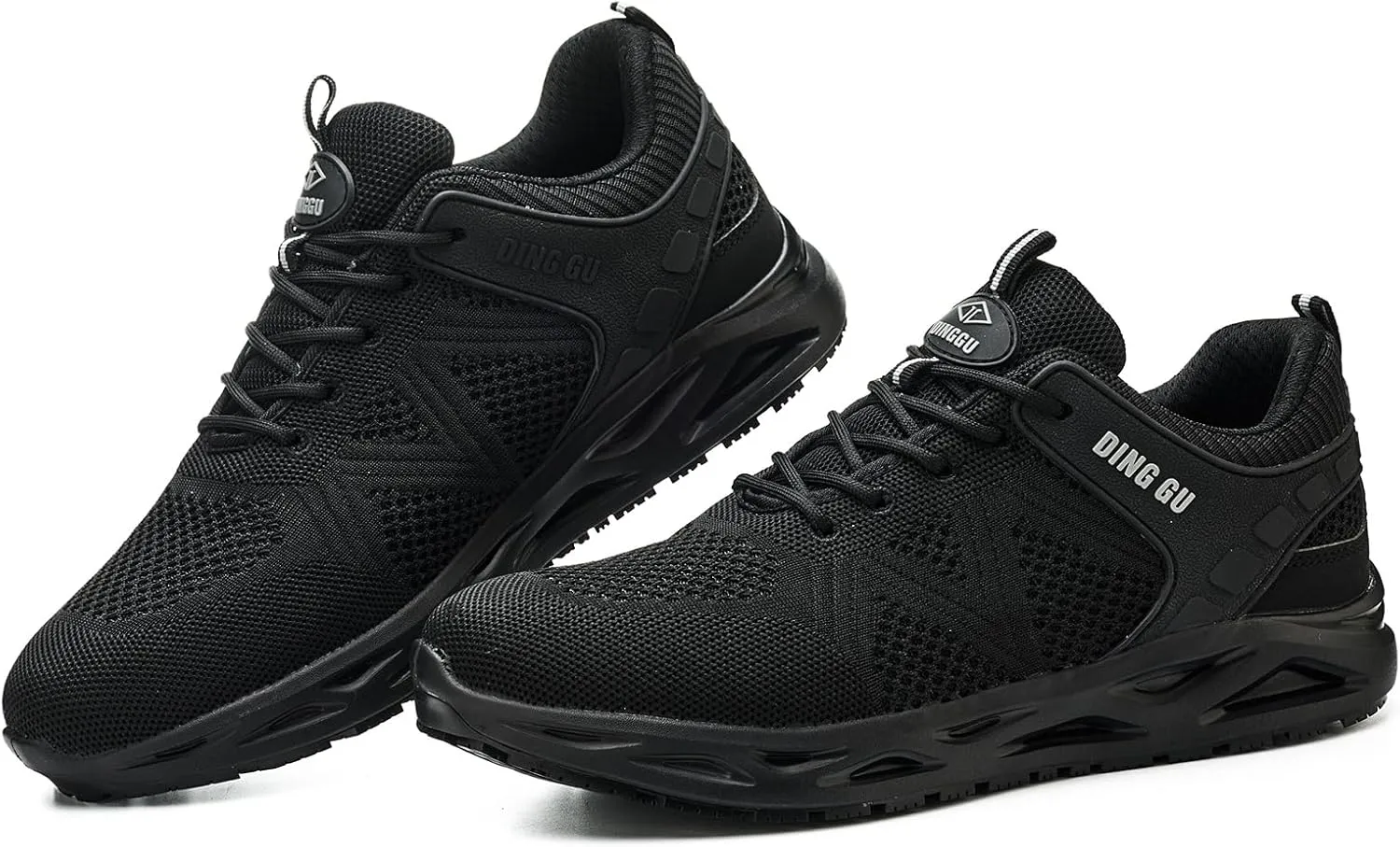 Mens Non Slip Work Shoes Comfortable Slip Resistant Walking Sneakers Kitchen Restaurant Chef Work Shoes for Men Zapatos De Trabajo para Hombres