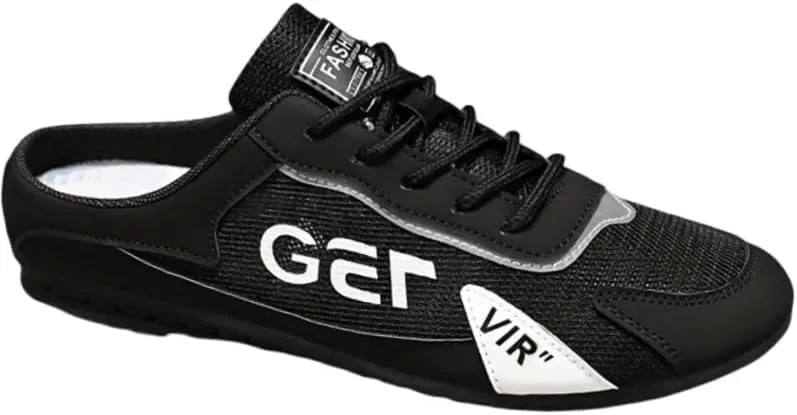 Men's Slip-On Casual Sandals - Non-Slip, Durable, Breathable Mesh Lining, PU Upper, Indoor, Vacation, and Casual Attire