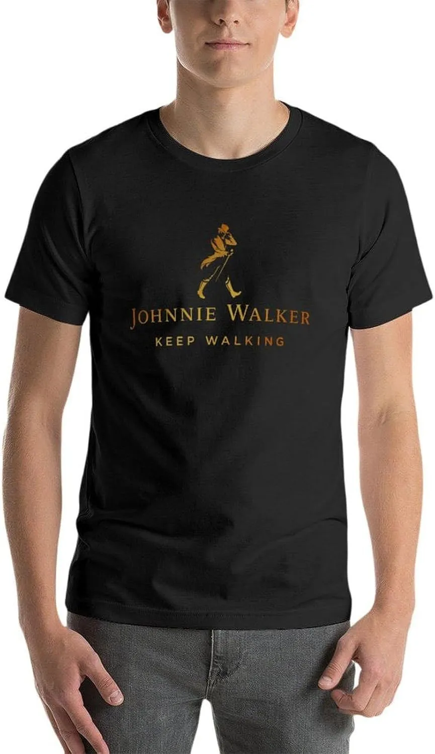 Men's T-Shirt Classic Short Sleeve Top Fashion Tee Black