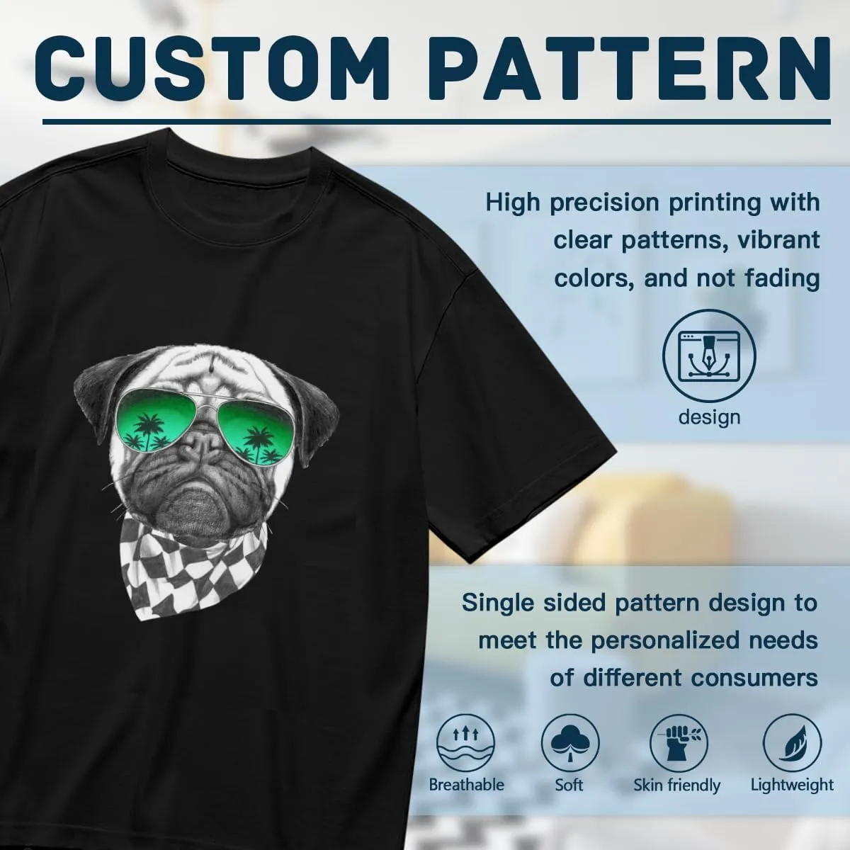 Men's T-Shirts,Flat Earth,Stylish Raglan Tee Natural Fiber T Shirt Unique Print Tee