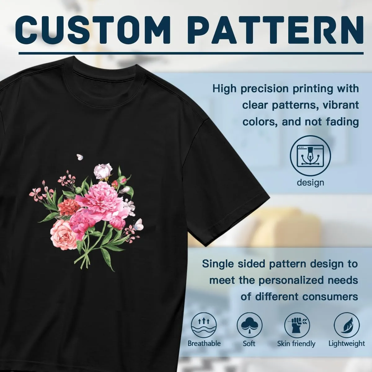 Men's T-Shirts,Flat Earth,Stylish Raglan Tee Natural Fiber T Shirt Unique Print Tee