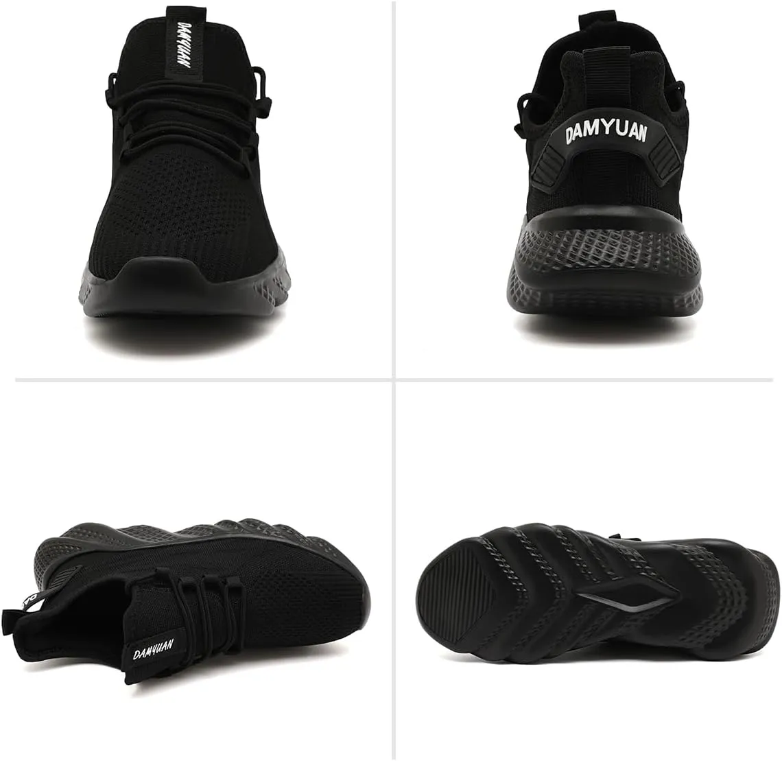 Mens Walking Shoes Running Trainers Sneakes Athletic Gym Fitness Sport Shoes Non Slip Breathable Mesh Comfortable Workout Fashion Slip On
