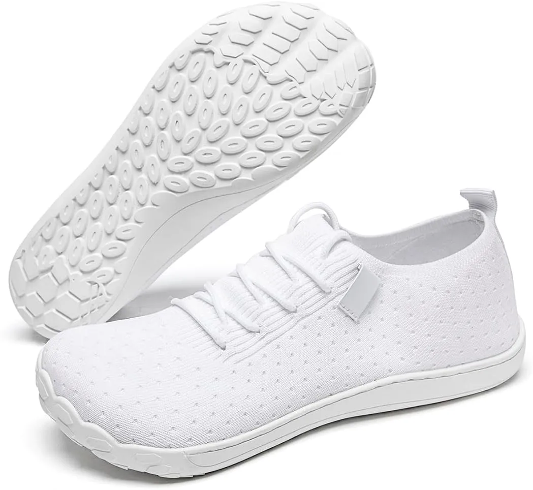 Mens Wide Toe Box Shoes Slip On Walking Shoes Sneakers Sports Casual Office Outdoor Activities Non Slip Rubber Outsole Minimalist Comfortable